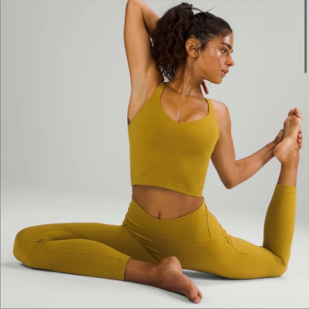 Lululemon Instill High Rise in Auric Gold Size 2